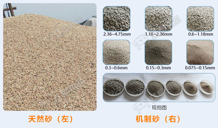 機(jī)制砂與天然砂對(duì)比